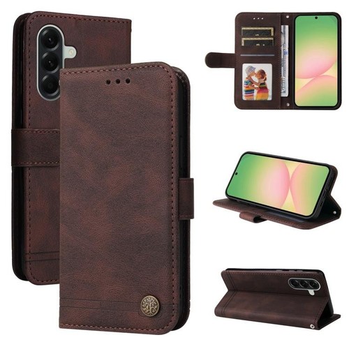 Custodia telefono pelle con - in,